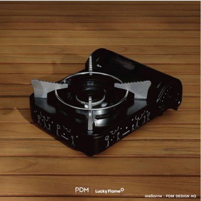 เตาแก๊สปิคนิค ไซส์มินิ ลายดอกไม้รุ่นLF-90MINI(PDM)