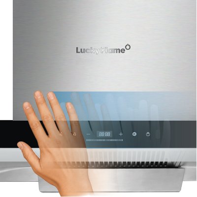 Smart Canopy Range Hood with Auto Clean and Touch Control