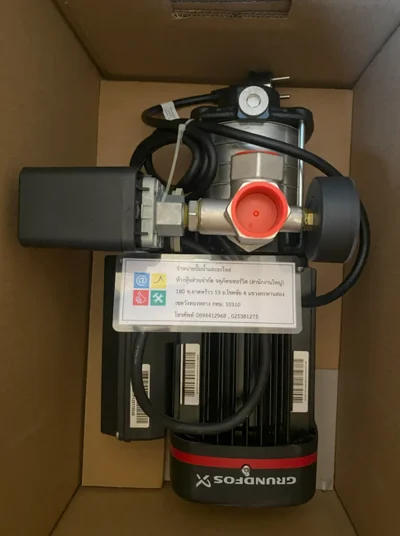 ปั๊มน้ำอัตโนมัติ Grundfos CMB3-37PT แกะกล่องใหม่พร้อมส่ง   