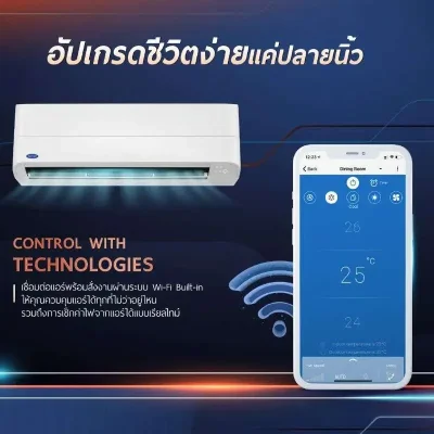 แอร์ติดผนัง CARRIER รุ่น COPPER 11
