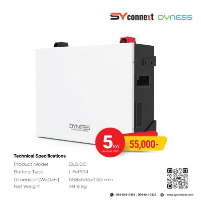 แบตเตอรี่โซลาร์เซลล์ Dyness