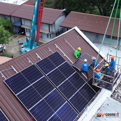 ชุดโซลาร์เซลล์  30 kW 3 Phase (Deye) พร้อมบริการติดตั้งครบวงจร