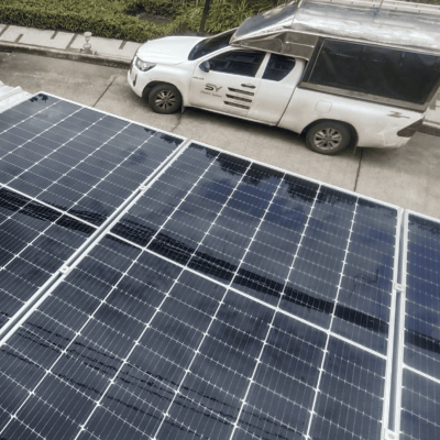 ชุดโซลาร์เซลล์  5 kW 3 Phase (HUAWEI) พร้อมบริการติดตั้งครบวงจร