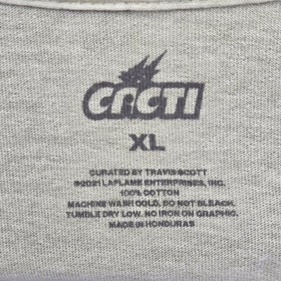 TRAVIS SCOTT CACTI SPIKE TEE OLIVE SS21 [XL]