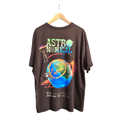 TRAVIS SCOTT THE SCOTTS SICKO EVENT TEE BROWN SS20 [XL]