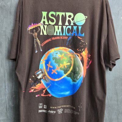 TRAVIS SCOTT THE SCOTTS SICKO EVENT TEE BROWN SS20 [XL]