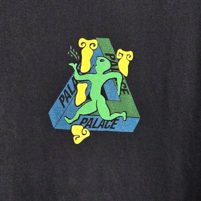 PALACE DANCING MAN TEE BLACK FW17 [L]