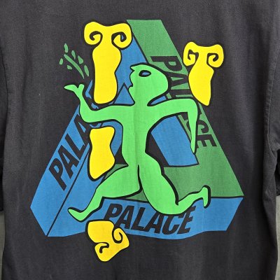 PALACE DANCING MAN TEE BLACK FW17 [L]