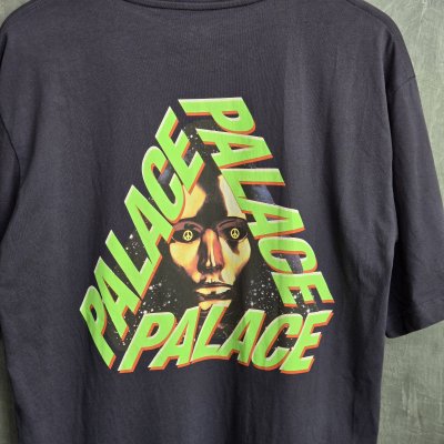 PALACE G FACE TEE BLACK FW21 [L]