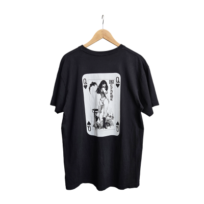 SUPREME VAMPIRELLA CARD TEE BLACK SS17 [XL]