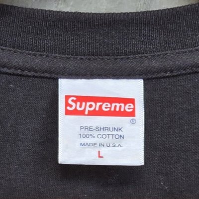 SUPREME ANTIHERO CURBS TEE BLACK SS22 [XL]