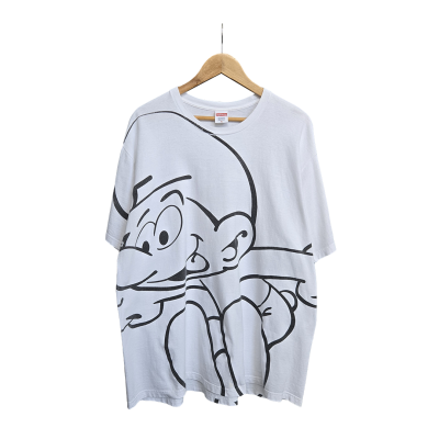 SUPREME SMURFS TEE WHITE FW20 [XL]