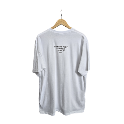 SUPREME BOX LOGO LOS ANGELES RELIEF TEE SS25 [XL]