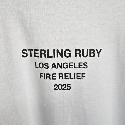 SUPREME BOX LOGO LOS ANGELES RELIEF TEE SS25 [XL]