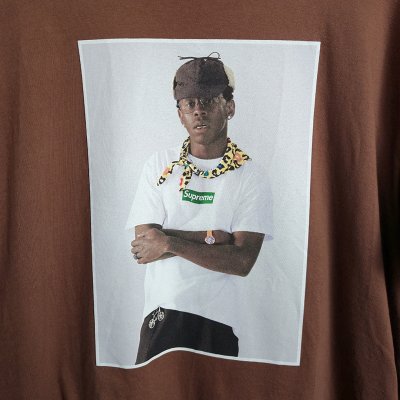 SUPREME TYLER THE CREATOR TEE BROWN FW24 [L]