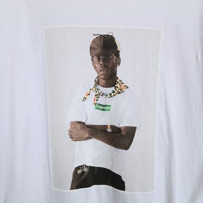 SUPREME TYLER THE CREATOR TEE WHITE FW24 [L]