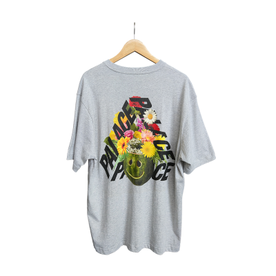 PALACE P-3 PUNCH TEE GREY SS24 [L]