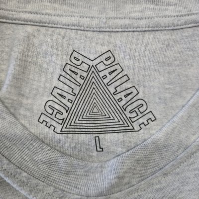 PALACE P-3 PUNCH TEE GREY SS24 [L]