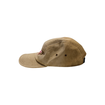 SUPREME WASHED CHINO TWILL CAMP CAP TAN FW24