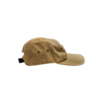 SUPREME WASHED CHINO TWILL CAMP CAP TAN FW24