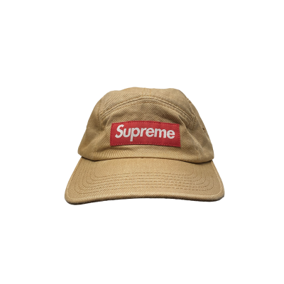 SUPREME WASHED CHINO TWILL CAMP CAP TAN FW24