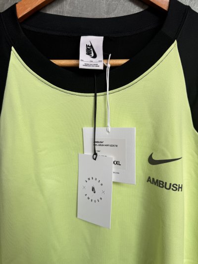 NIKE X AMBUSH T-SHIRT GHOST GREEN/BLACK SS21 [XXL]