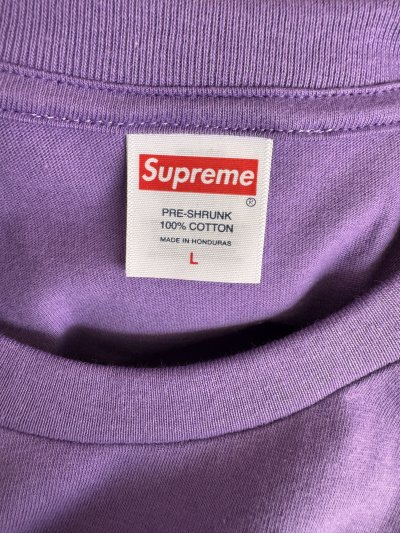 SUPREME ZOO YORK TRANSIT TEE SS25 PURPLE [L]
