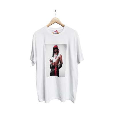 SUPREME PLAYBOI CARTI TEE FW25 WHITE [L]
