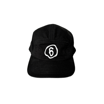 MM6 MAISON MARGIELA BASEBALL CAP BLACK