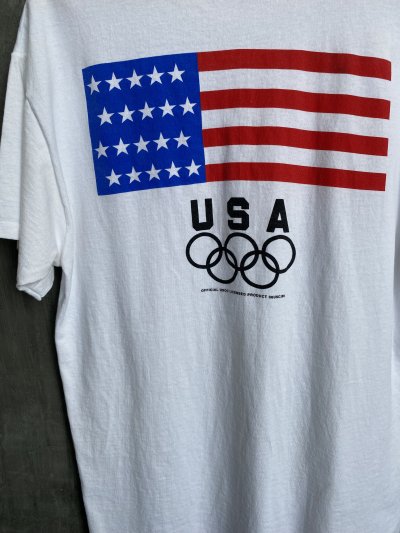 VTG LOONEY TOONS OLYMPIC USA TEE [L]