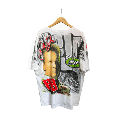 VTG NASCAR GREEN CAR OVP TEE [2XL]