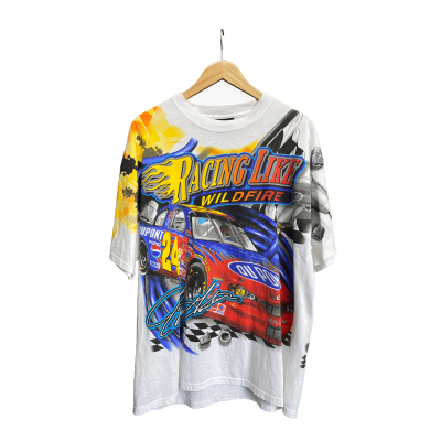 VTG OVP NASCAR RACING WILDLIFE TEE [L]