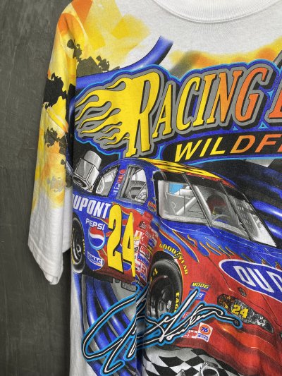 VTG OVP NASCAR RACING WILDLIFE TEE [L]