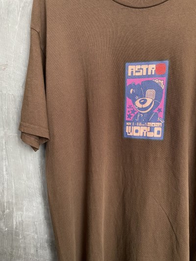 TRAVIS SCOTT ASTROWORLD SCARE BEAR TEE [L]