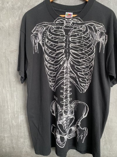 VTG SKELETON TEE [XL]