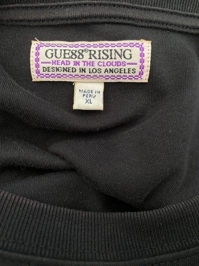 88 RISING BLACK TEE [L]