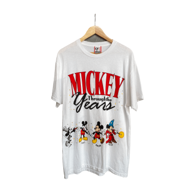 VTG MICKEY TEAM THROUGH THE YEAR TEE [L]