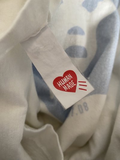 Human Made  STRMCWBY Face Light blue Logo Tee [2XL]