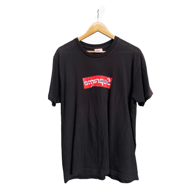 SUPREME CDG BOX LOGO T-SHIRT [L]