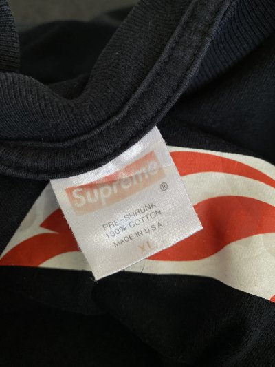 SUPREME “THIS IS NOT SUPREME” AMERICAN BOX LOGO T-SHIRT [XL]