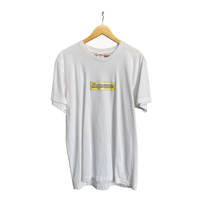 SUPREME BLING LOGO SS13 T-SHIRT [L]