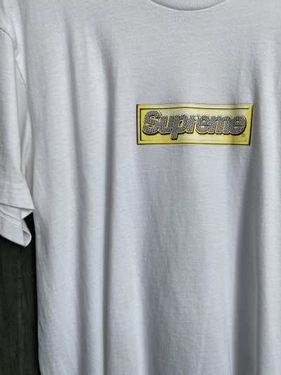 SUPREME BLING LOGO SS13 T-SHIRT [L]
