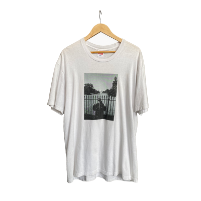 SUPREME UNDERCOVER/PUBLIC ENEMY WHITE HOUSE T-SHIRT