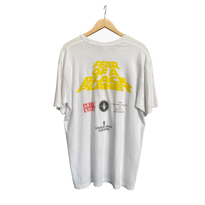SUPREME UNDERCOVER/PUBLIC ENEMY WHITE HOUSE T-SHIRT