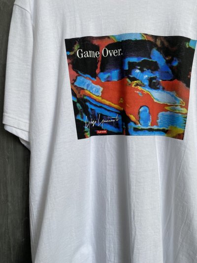 SUPREME YOHJI YAMAMOTO GAME OVER FW20 WHITE T-SHIRT [L]