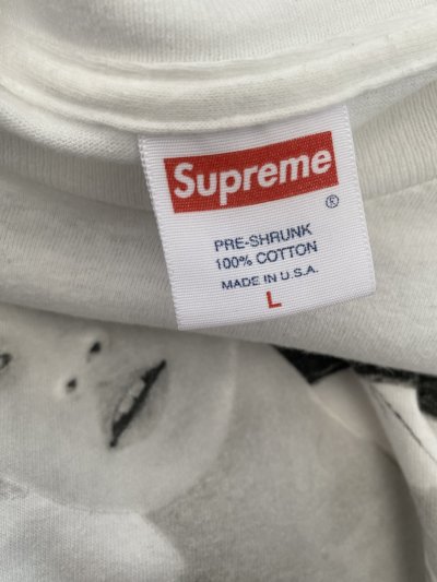 SUPREME 10TH ANNIVERSARY KATE MOSS SS04 T-SHIRT [L]