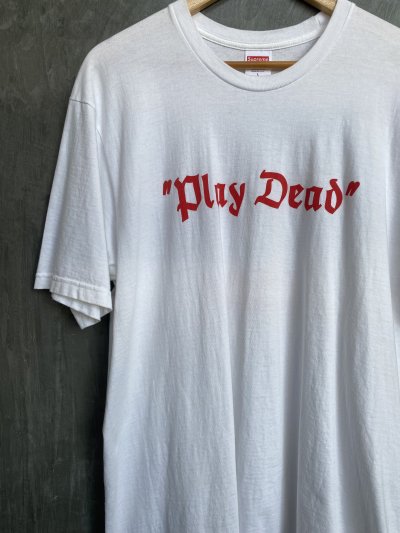 SUPREME PLAY DEAD T-SHIRT [L]