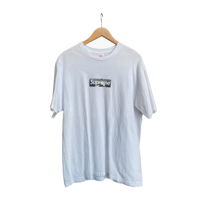 SUPREME EMILIO PUCCI BOX LOGO SS21 B&W T-SHIRT [L]