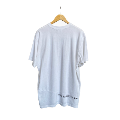 SUPREME CDG SPLIT BOX LOGO FW18 T-SHIRT [XL]
