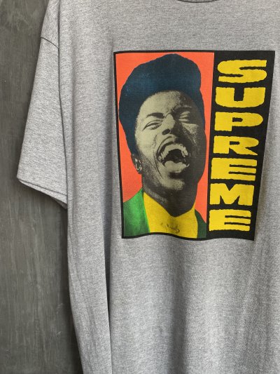 SUPREME NEW YORK LITTLE RICHARD SS12 GRAY T-SHIRT [XL]